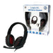 EAN 4052792029253 - LogiLink HS0033 auricular y casco Auriculares Alámbrico Diadema Llamadas/Música Negro, Rojo imagen 3