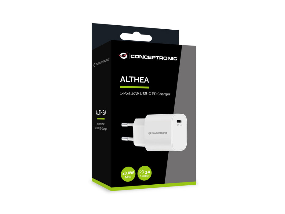 EAN 4015867236451 - Conceptronic ALTHEA14W cargador de dispositivo móvil Universal Blanco Corriente alterna Carga rápida Inte imagen 5