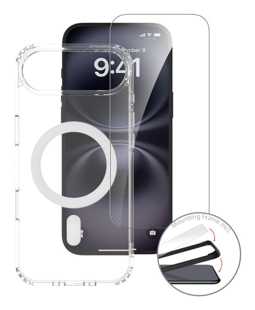 EAN 4252011911851 - 4smarts 541557 funda para teléfono móvil 16,8 cm (6.6") Bumper Transparente, Blanco imagen 1