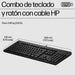 EAN 0195161118982 - HP 225 Wired Mouse and Keyboard Combo teclado Ratón incluido USB Negro imagen 4