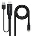 EAN 8433281014770 - Nanocable 10.15.4354 adaptador de cable de vídeo 1,8 m HDMI + USB Type-A USB Tipo C imagen 1