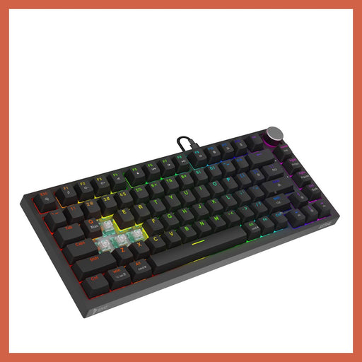 EAN 5905106070146 - Savio ASTRAL BLACK JADE teclado Juego USB QWERTY Internacional de EE.UU. Negro imagen 1