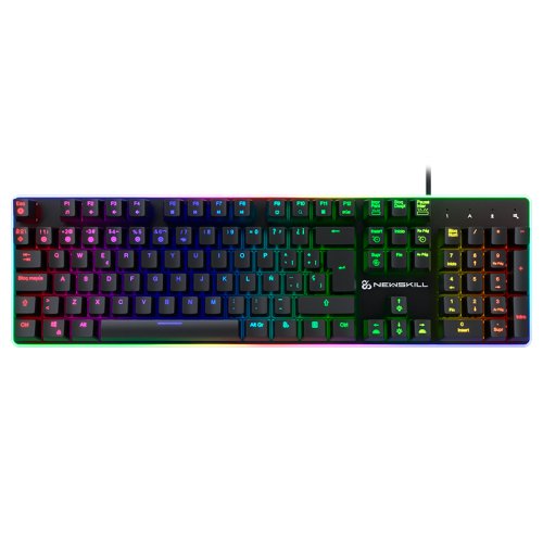 EAN 8435443702839 - Newskill Gaming Gungnyr Pro teclado Juego USB QWERTY Español Negro imagen 6