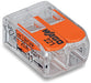 EAN 4050821808435 - Wago 221-412 conector Cage Clamp Naranja, Transparente imagen 1