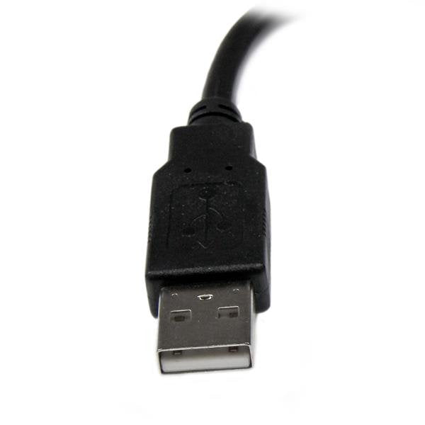EAN 0065030818544 - StarTech.com USBEXTAA6IN cable USB 0,152 m Negro imagen 3