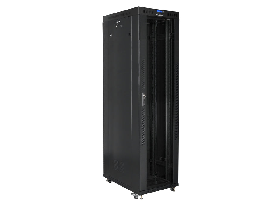 EAN 5901969415018 - Lanberg FF01-8047-12B armario rack 47U Rack o bastidor independiente Negro imagen 3