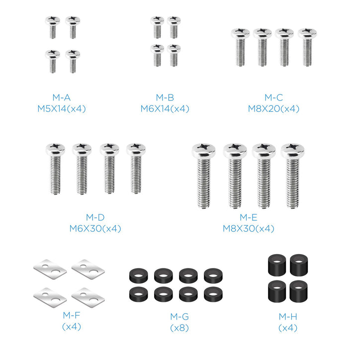 EAN 8433281013063 - TooQ TQVW5470T soporte para pantalla de señalización 177,8 cm (70") imagen 12