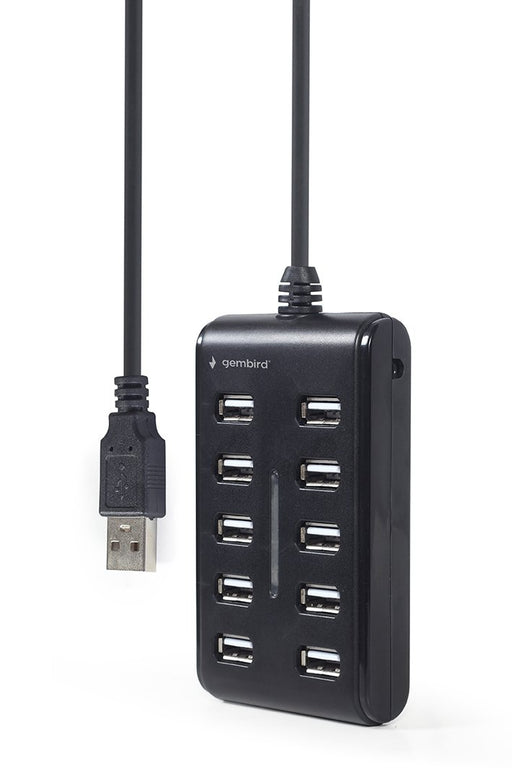 EAN 8716309124638 - Gembird UHB-U2P10P-01 hub de interfaz USB 2.0 Type-A Negro imagen 1