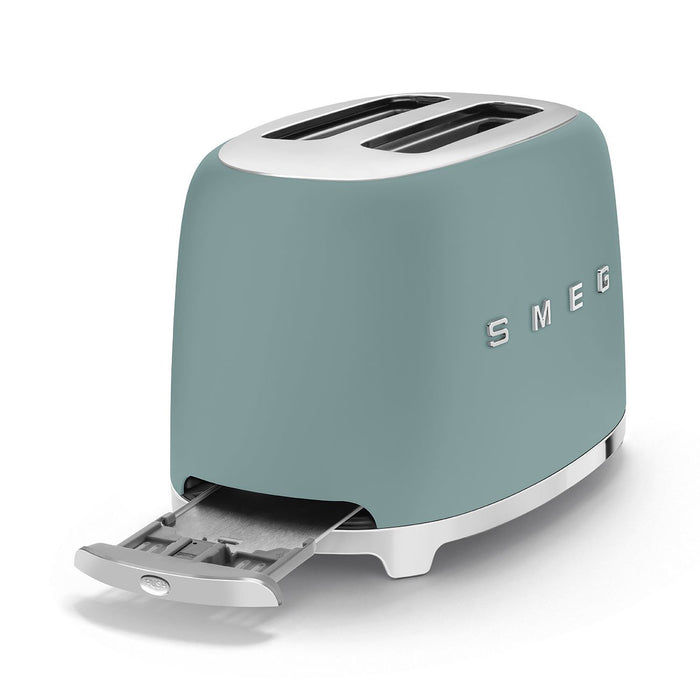 EAN 8017709329662 - Smeg TSF01EGMEU tostadora 6 2 rebanada(s) 950 W Cromo, Verde imagen 8
