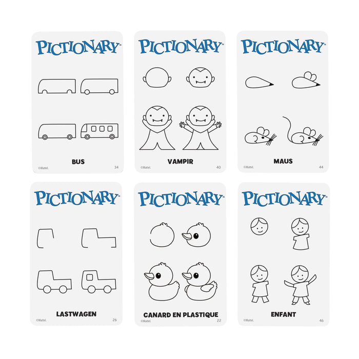 EAN 0194735290932 - Games Pictionary 30 min Juego de mesa Dibujo imagen 5