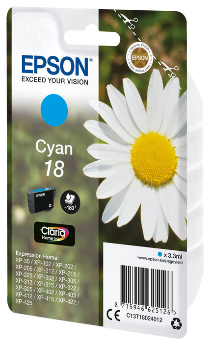 EAN 8715946625133 - Epson Daisy C13T18024022 cartucho de tinta 1 pieza(s) Original imagen 2
