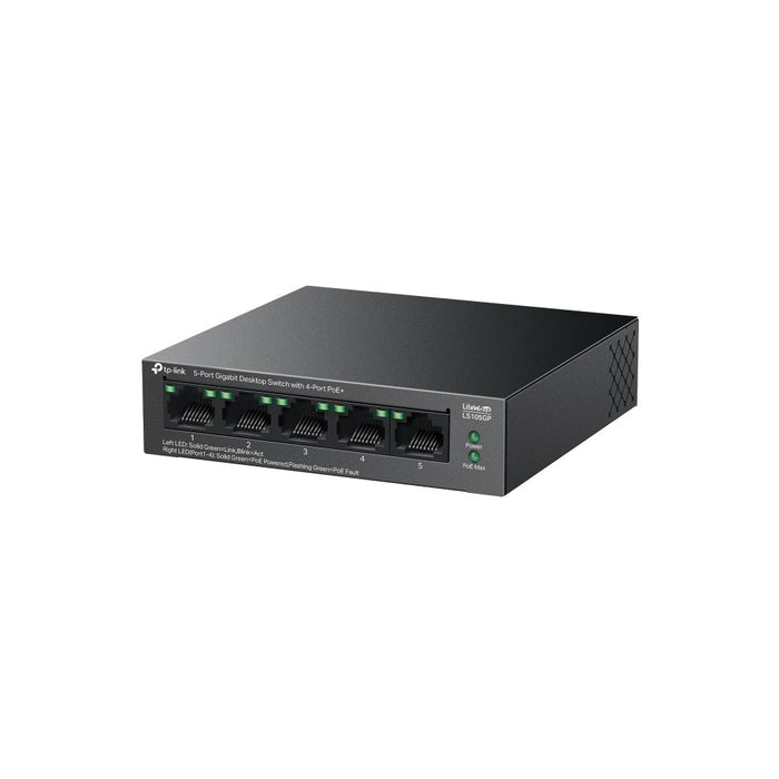 EAN 4895252504545 - TP-Link LiteWave LS105GP switch No administrado Gigabit Ethernet (10/100/1000) Energía sobre Ethernet (Po imagen 3
