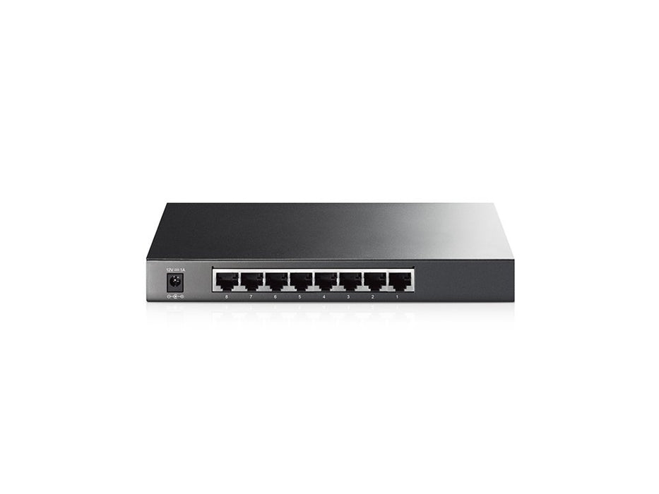 EAN 6935364010546 - TP-Link JetStream TL-SG2008 switch Gestionado L2/L2+ Gigabit Ethernet (10/100/1000) Negro imagen 3