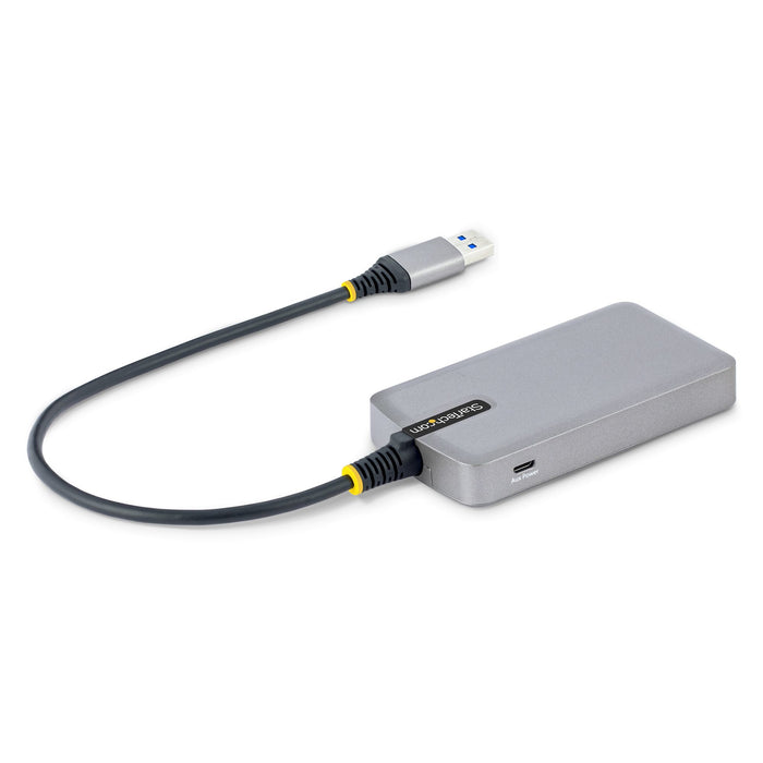 EAN 0065030893220 - StarTech.com 5G4AB-USB-A-HUB hub de interfaz USB 3.2 Gen 1 (3.1 Gen 1) Type-A 5000 Mbit/s Gris imagen 2