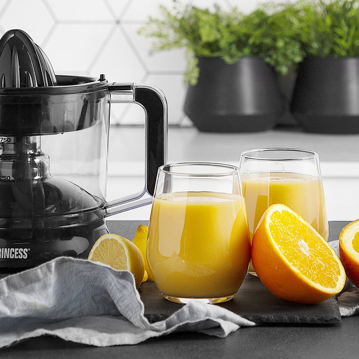 EAN 8713016068453 - Princess 201004 prensa de cítricos eléctricos 1 L 25 W Negro, Transparente imagen 19
