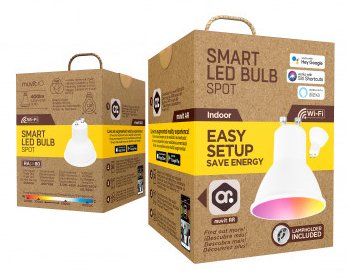 EAN 8426801164581 - Muvit MIOBULB015 iluminación inteligente Bombilla inteligente Wi-Fi 5,5 W imagen 7