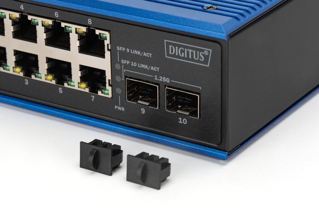 EAN 4016032489276 - Digitus DN-651151 switch No administrado Gigabit Ethernet (10/100/1000) Energía sobre Ethernet (PoE) Negr imagen 5