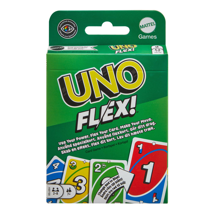 EAN 0194735135967 - Games HMY99 juego de tablero UNO Flex Juego De Cartas Perder las cartas imagen 1