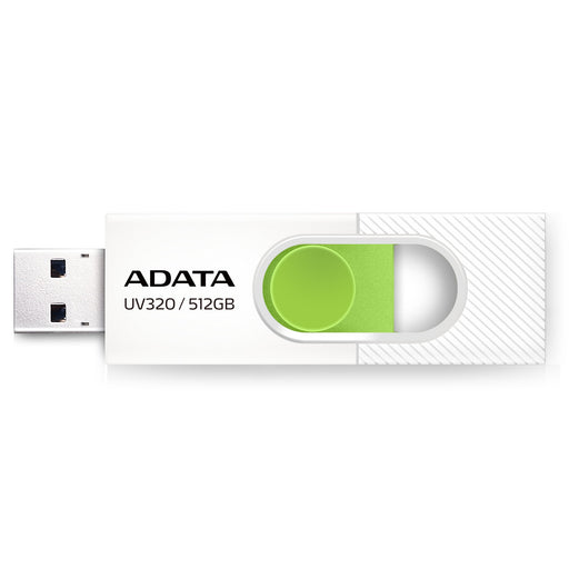 EAN 4711085944191 - ADATA UV320 unidad flash USB 512 GB USB tipo A 3.2 Gen 1 (3.1 Gen 1) Verde, Blanco imagen 1