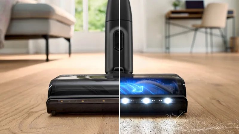 EAN 4242005469598 - Bosch Unlimited 10 Aspiradora escoba 2 en 1 Batería Secar HEPA Sin bolsa 0,4 L Negro 4 Ah imagen 10