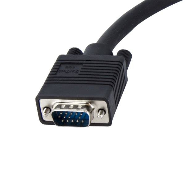 EAN 0065030836722 - StarTech.com VGABNCMF1 adaptador de cable de vídeo 0,3 m VGA (D-Sub) 5 x BNC Negro imagen 3