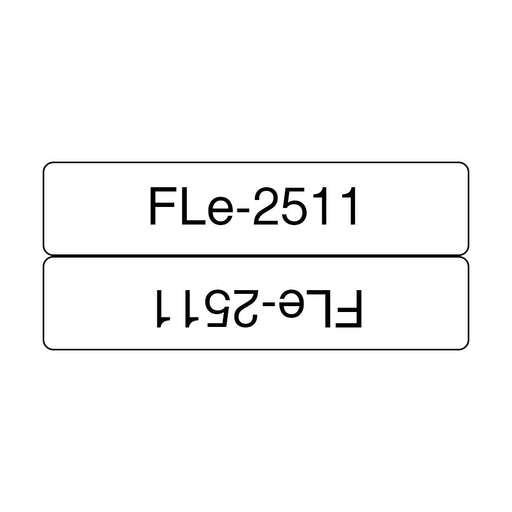 EAN 4977766769648 - Brother FLE2511 cinta para impresora de etiquetas Negro sobre blanco imagen 1