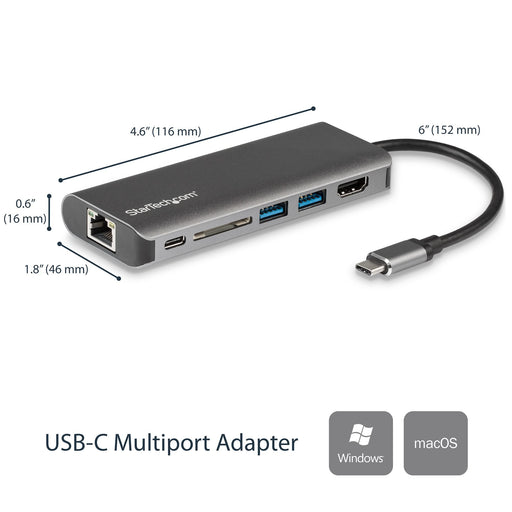 EAN 0065030872362 - StarTech.com DKT30CSDHPD base para portátil y replicador de puertos Alámbrico USB 3.2 Gen 1 (3.1 Gen 1) T imagen 2