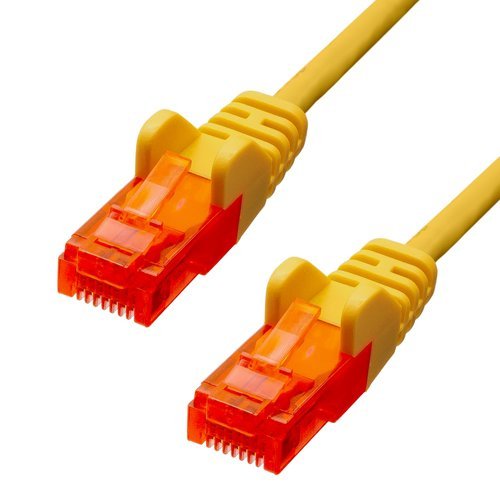 EAN 5714590012514 - ProXtend V-6UTP-01Y cable de red Amarillo 1 m Cat6 U/UTP (UTP) imagen 1