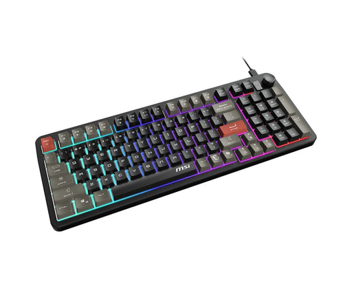 EAN 4711377321495 - MSI FORGE GK110 teclado Juego USB QWERTY Inglés de EE. UU. Negro imagen 2