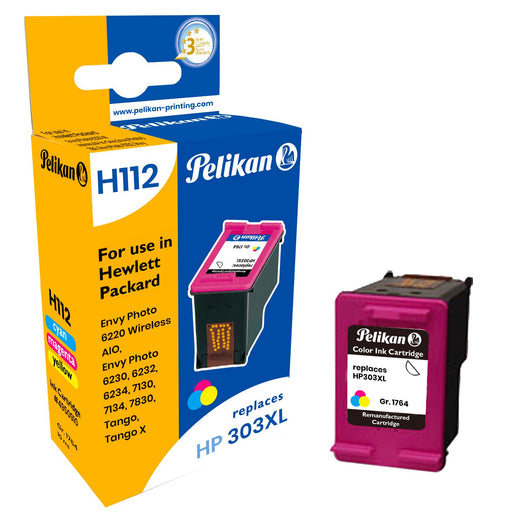 EAN 4018474950918 - Pelikan 4950910 cartucho de tinta 1 pieza(s) Compatible Alto rendimiento (XL) Cian, Magenta, Amarillo imagen 1