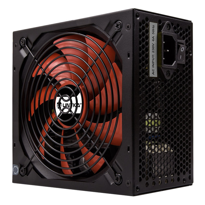 EAN 8436617920325 - UNYKAch UK210551 unidad de fuente de alimentación 550 W 20+4 pin ATX ATX Negro, Rojo imagen 3