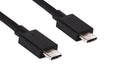 EAN 8719214470500 - CLUB3D 0.8m, 2xUSB3.1-C cable USB USB 3.2 Gen 2 (3.1 Gen 2) 1 m USB C Negro imagen 2