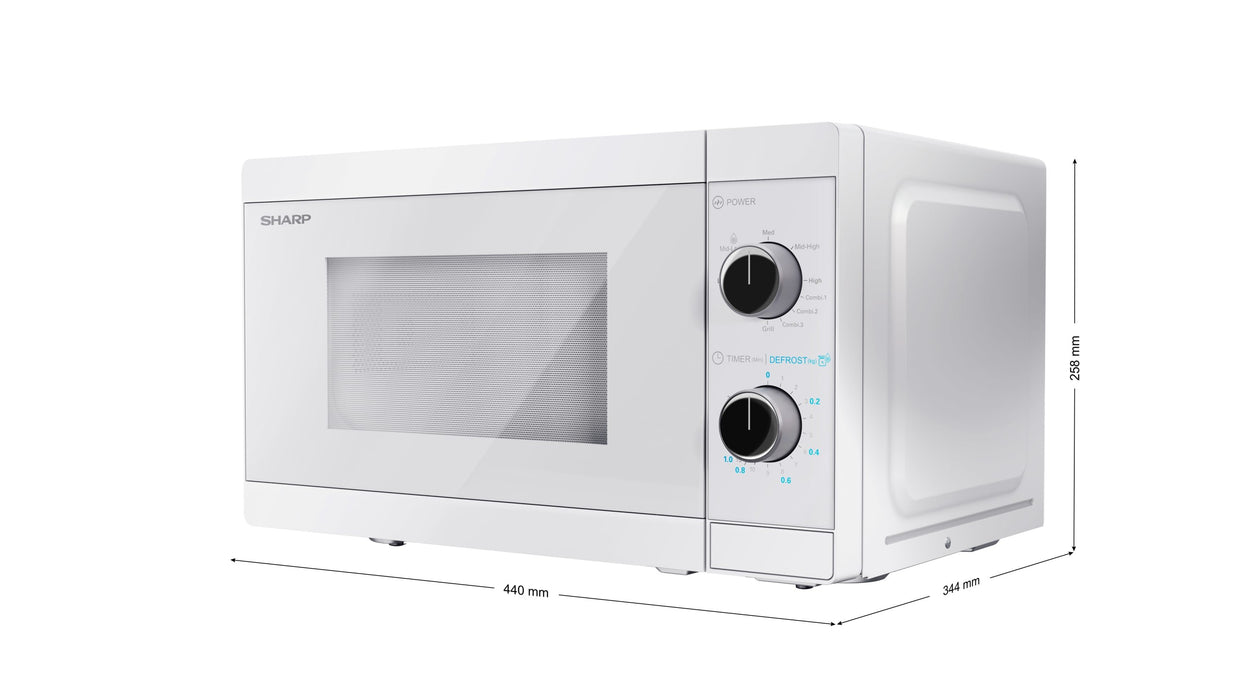 EAN 4974019161860 - Sharp YC-MG01E-C microondas Blanco Microondas con grill Encimera 20 L 800 W imagen 2