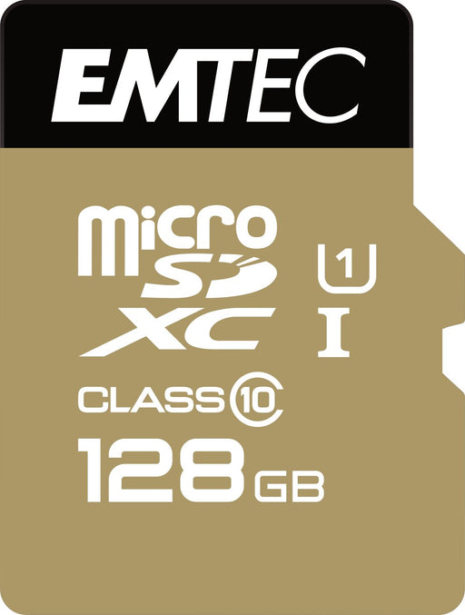 EAN 3126170142283 - Emtec microSD Class10 Gold+ 128GB MicroSDXC Clase 10 imagen 1