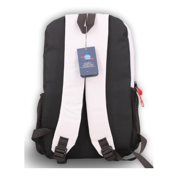 EAN 4895232703715 - NASA BAG05-W mochila City backpack Negro, Blanco Oxford imagen 2