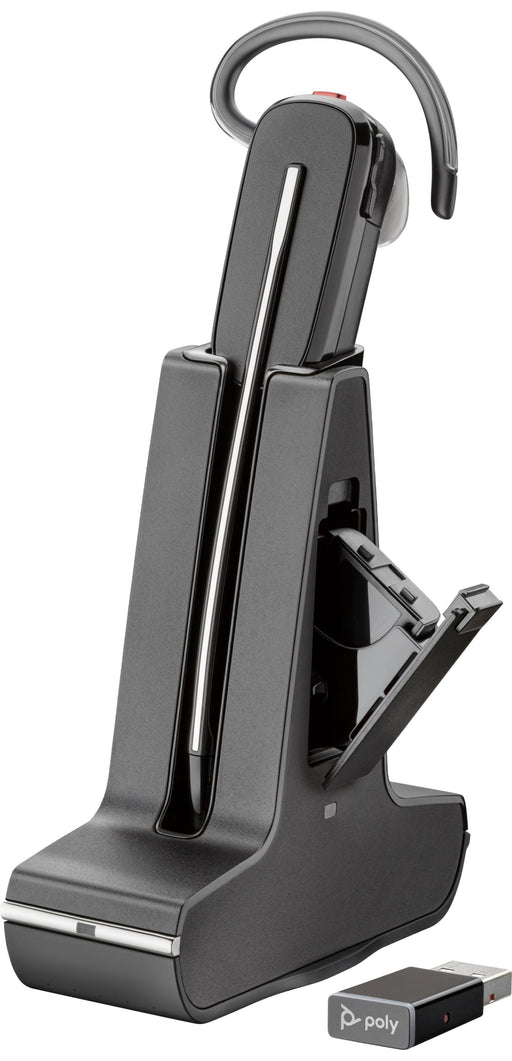 EAN 0196548578955 - Poly Savi 8245 Office DECT 1880-1900 MHz USB-A Headset Inalámbrico gancho de oreja, Dentro de oído Oficin imagen 2