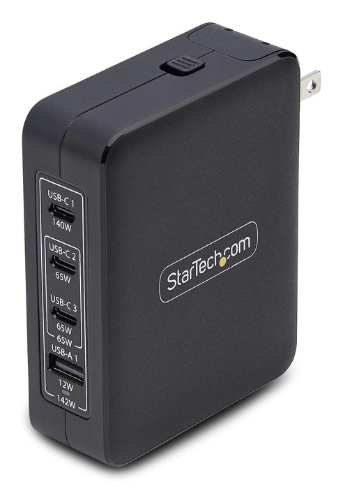 EAN 0065030911696 - StarTech.com 3114GCU-WALL-CHARGER cargador de dispositivo móvil Universal Negro Corriente alterna Carga r imagen 1