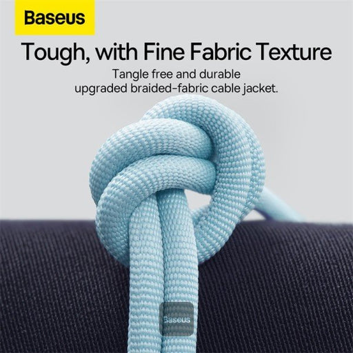 EAN 6932172614461 - Baseus Crystal Shine cable de teléfono móvil Púrpura 1,2 m USB C Lightning imagen 2