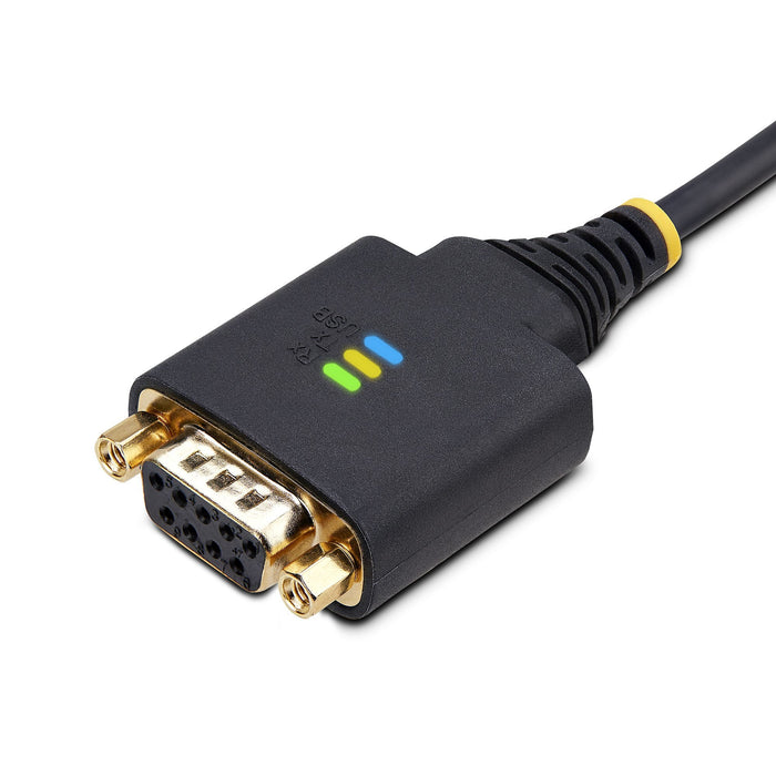 EAN 0065030898355 - StarTech.com 1P10FFCN-USB-SERIAL cable de serie Negro 3 m USB tipo A DB-9 imagen 7