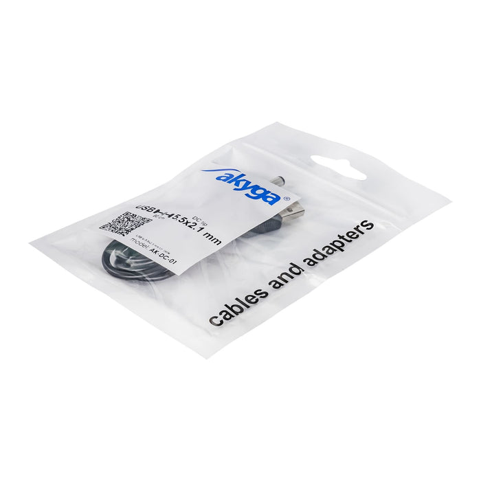 EAN 5901720132307 - Akyga AK-DC-01 cable USB 0,8 m USB A Negro imagen 4