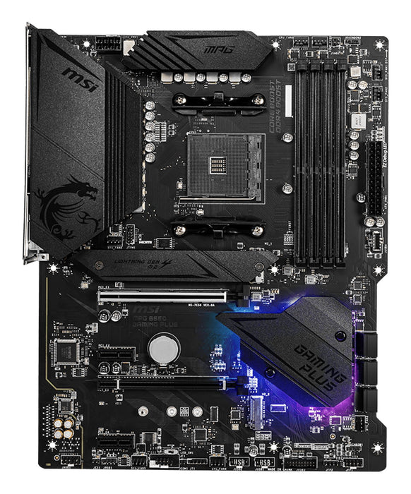 EAN 0824142218600 - MSI MPG B550 Gaming Plus AMD B550 Zócalo AM4 ATX imagen 2