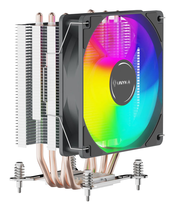 EAN 8436617921209 - UNYKAch UNYCOOL H40 ARGB Procesador Refrigerador de aire 12 cm Gris 1 pieza(s) imagen 1