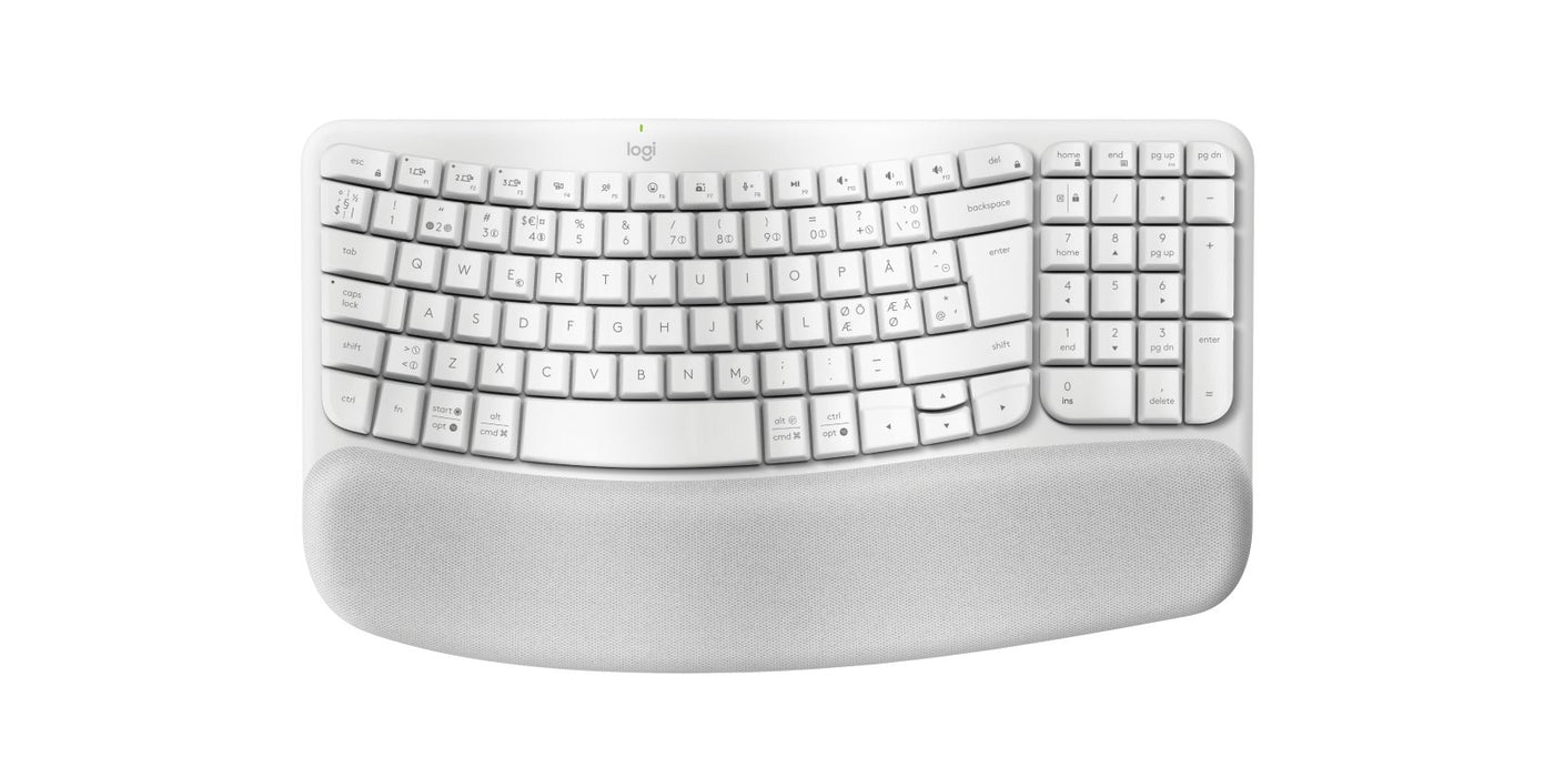 EAN 5099206117297 - Logitech 920-012299 teclado Oficina RF Wireless + Bluetooth QWERTY Nórdico Blanco imagen 1