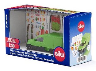 EAN 4006874019410 - Siku Streetscooter Organic Fresh Delivery Service Maqueta de escúter Previamente montado 1:50 imagen 9