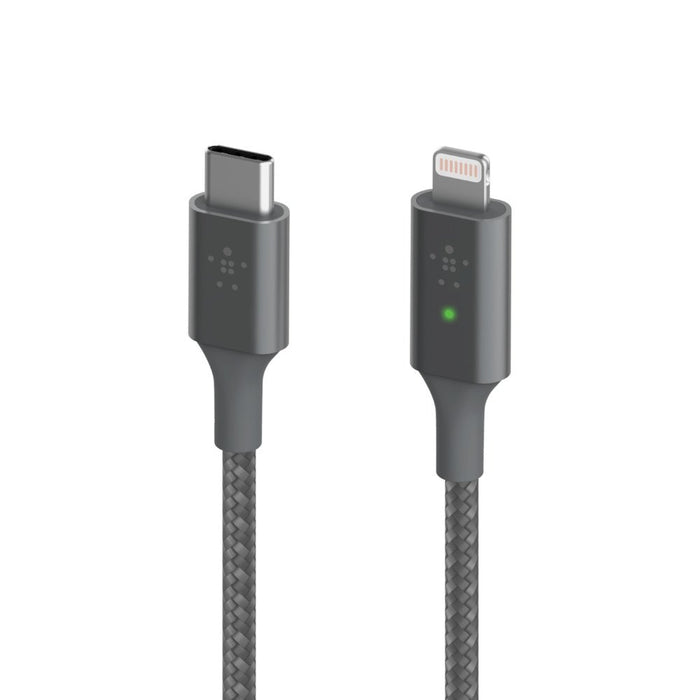 EAN 0745883811373 - Belkin Smart LED USB-C to Lightning Gris imagen 2