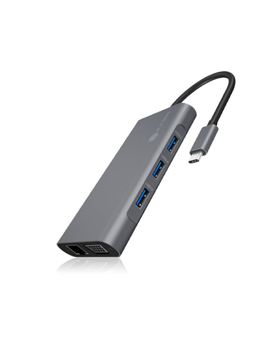 EAN 4250078168966 - ICY BOX IB-DK4040-CPD Alámbrico USB 3.2 Gen 1 (3.1 Gen 1) Type-C Antracita, Negro imagen 8