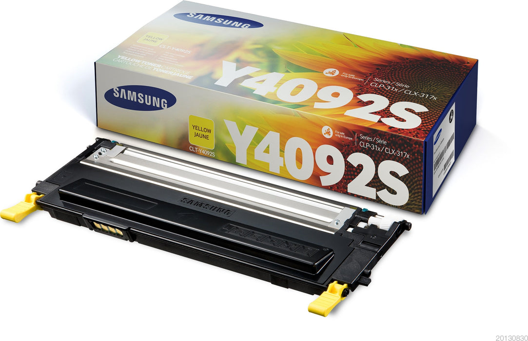 EAN 0191628449903 - Samsung CLT-Y4092S Yellow Toner Cartridge cartucho de tóner 1 pieza(s) Original imagen 1