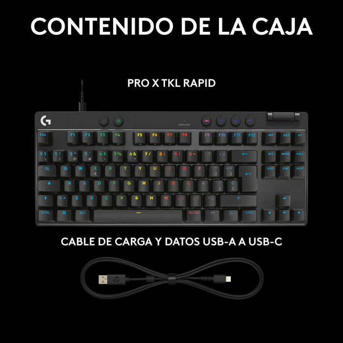 EAN 5099206126480 - Logitech G 920-013233 teclado Juego USB QWERTY Internacional de EE.UU. Negro imagen 13
