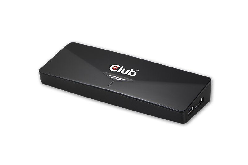 EAN 8717249401070 - CLUB3D SenseVision USB3.0 4K Docking Station Alámbrico USB 3.2 Gen 1 (3.1 Gen 1) Type-A Negro imagen 1