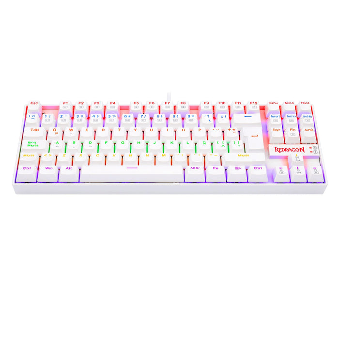 EAN 6950376704979 - REDRAGON KUMARA K552 teclado Juego USB QWERTY Español Blanco imagen 4